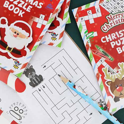Mini Christmas Puzzle Book 15cm Product Gallery Image