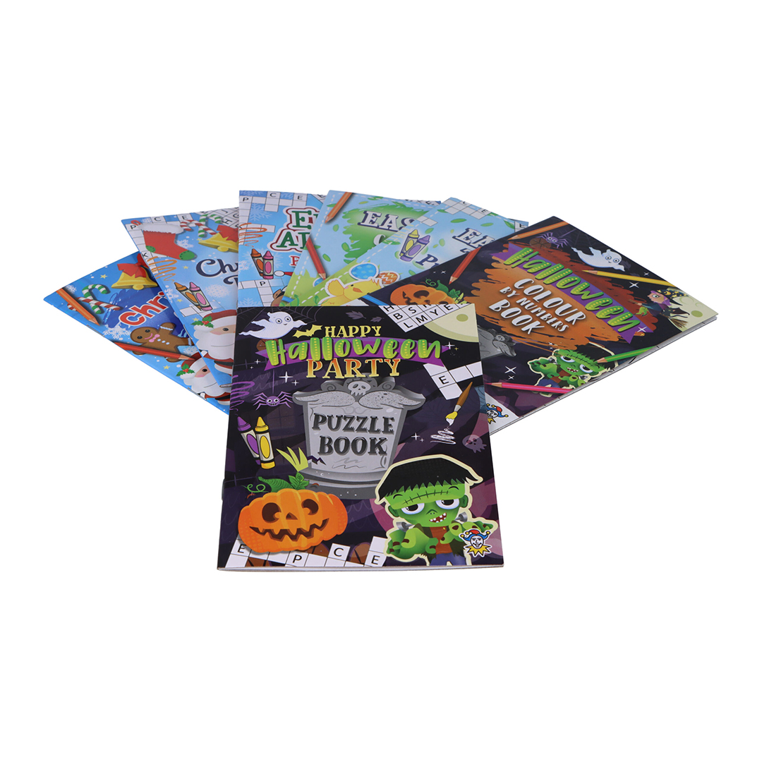 Mini Halloween Puzzle Book 15cm View 8