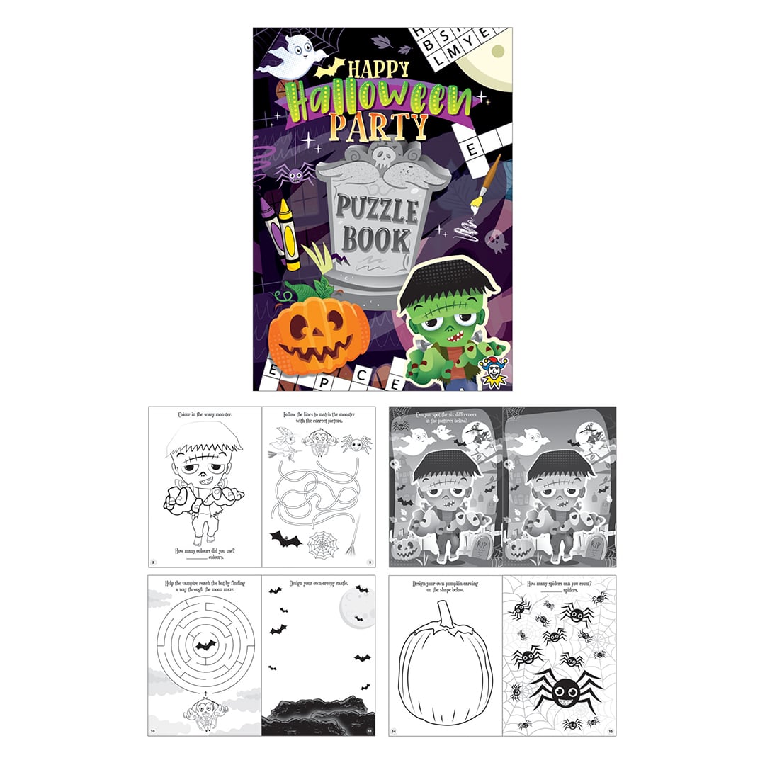 Mini Halloween Puzzle Book 15cm