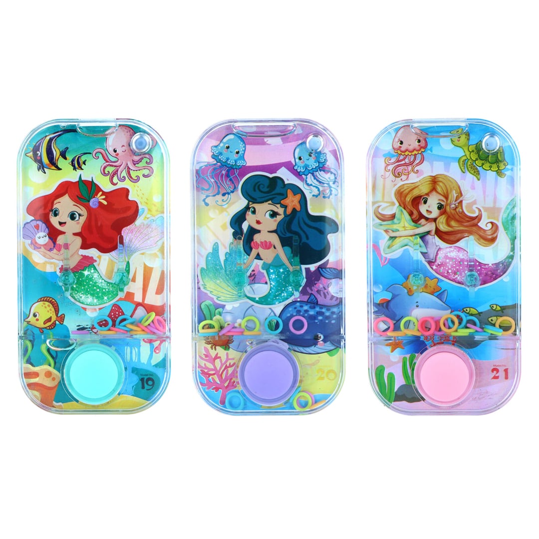 Mini Mermaid Handheld Water Game with Balls 11cm