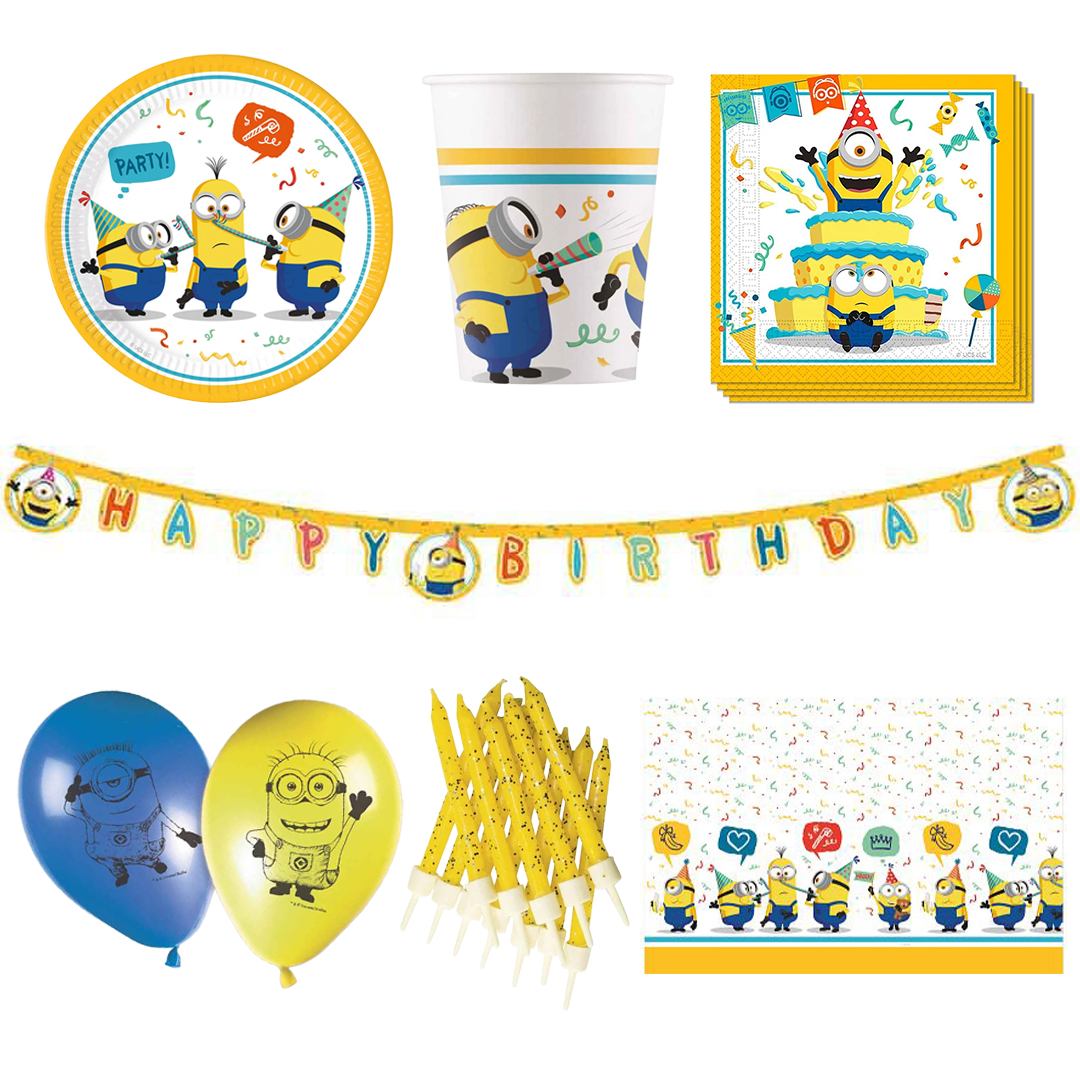 Minions 8 Person Deluxe Party Pack
