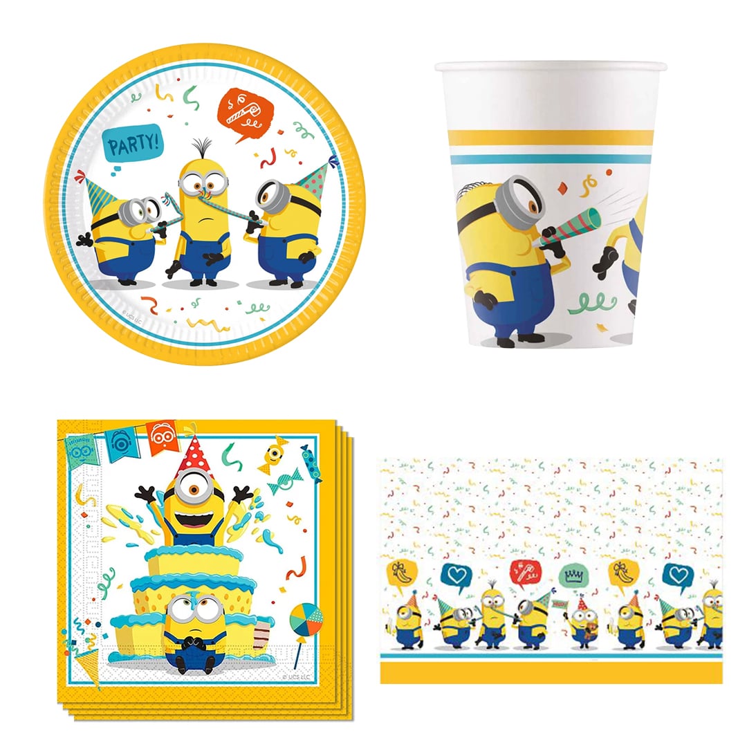Minions 8 Person Value Party Pack