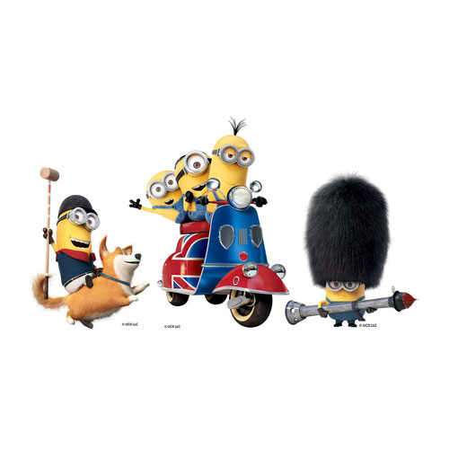 Minions Despicable Me British Invasion Table Top Cardboard Cutouts - Pack of 3 Product Gallery Image