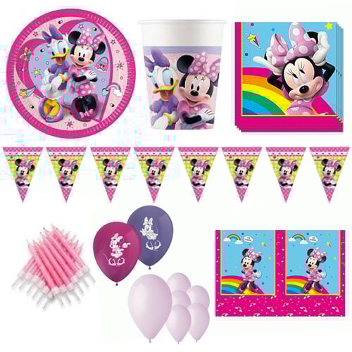Minnie Mouse 16 Person Deluxe Party Pack