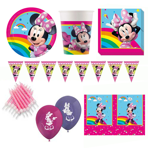 Minnie Mouse Disney Junior 8 Person Deluxe Party Pack