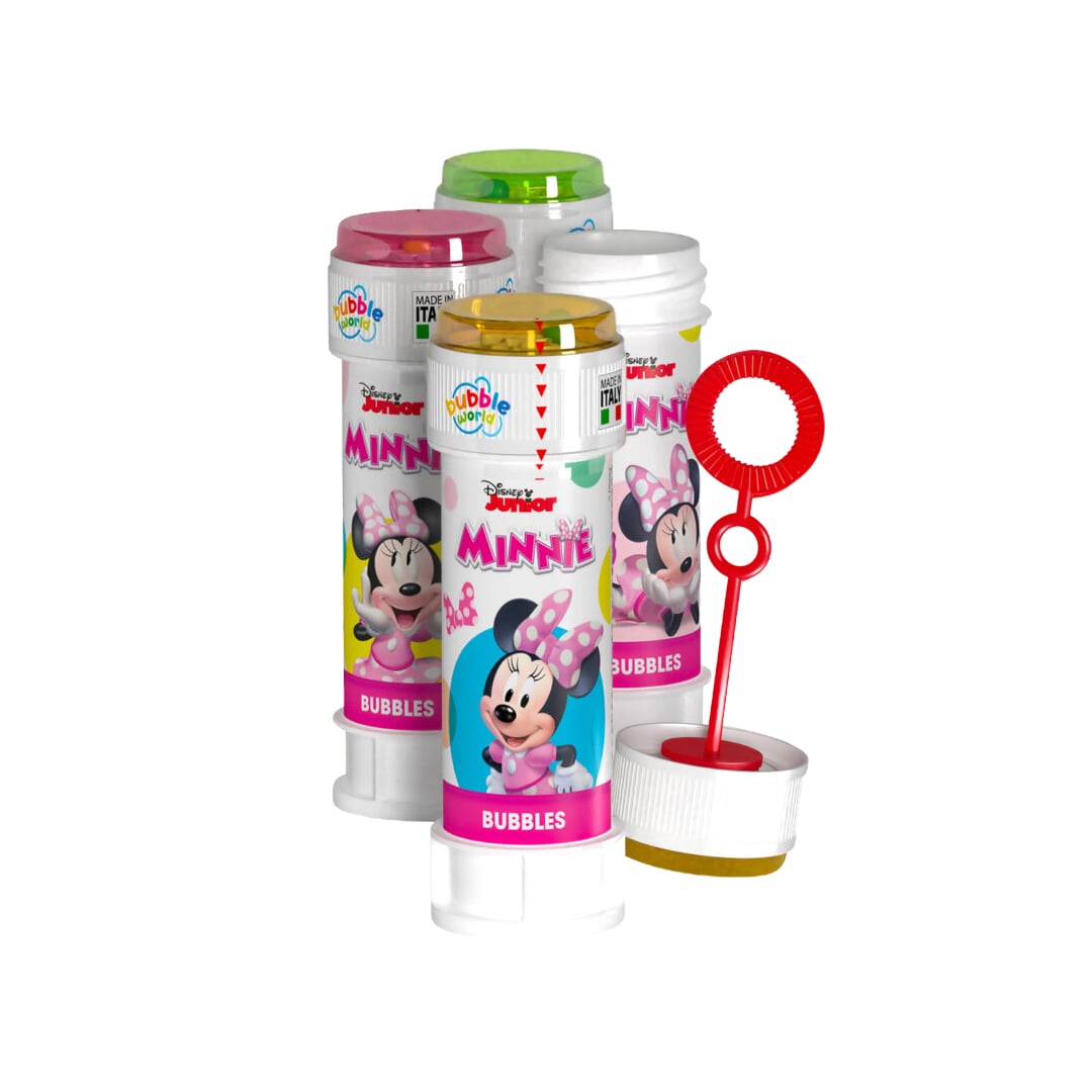 Minnie Mouse Disney Junior Bottle Bubbles 60ml
