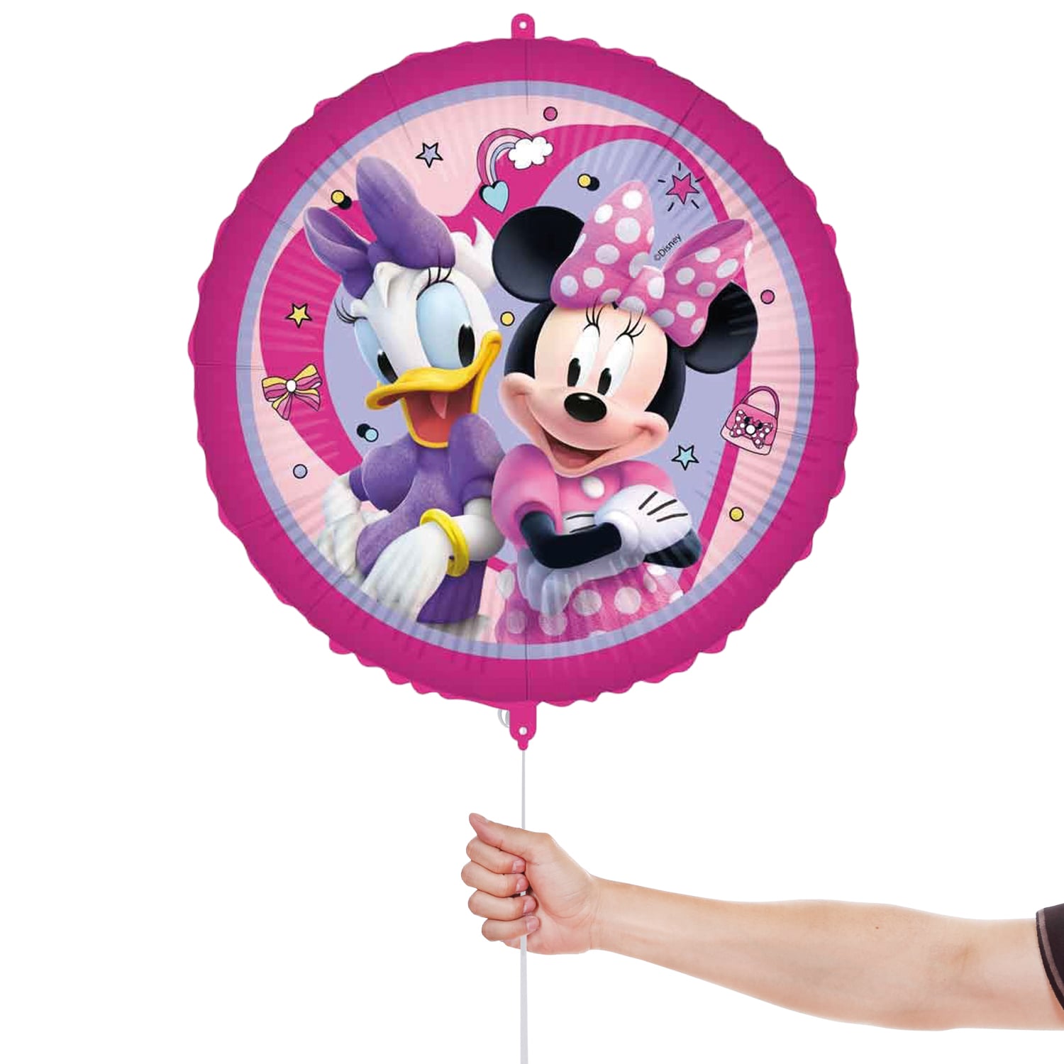 Minnie Mouse Disney Junior Round Foil Balloon 46cm / 18 in Product Gallery Image