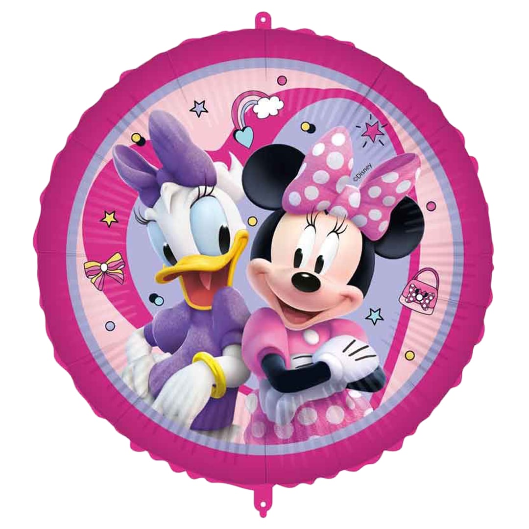 Minnie Mouse Disney Junior Round Foil Balloon 46cm / 18 in