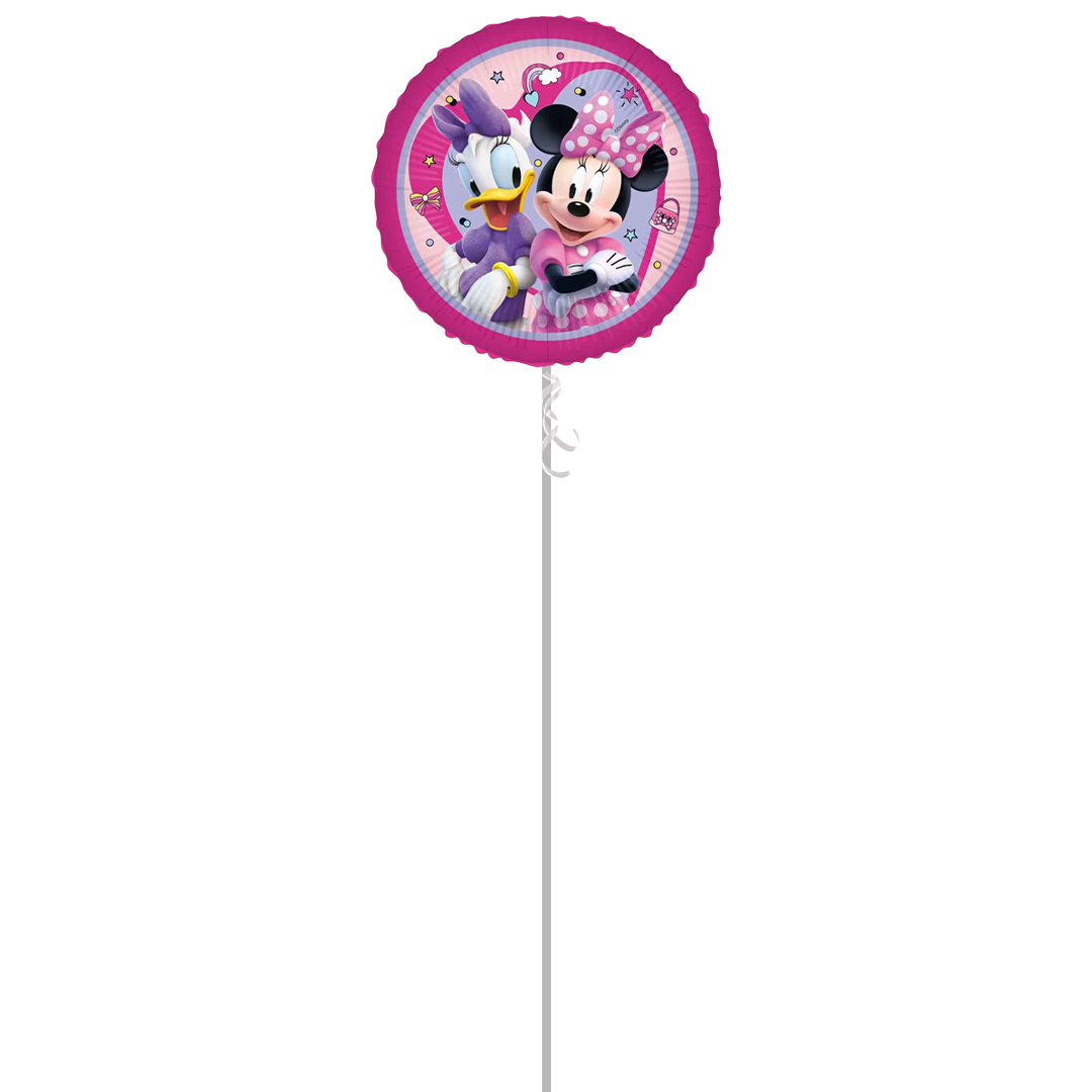 Minnie Mouse Disney Junior Round Foil Balloon - Inflated Balloon In A Box Product Gallery Image