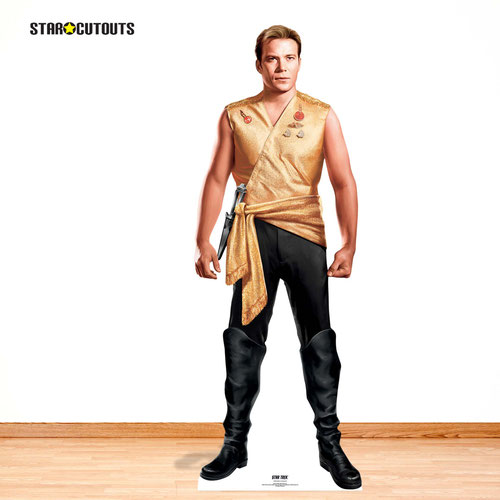 Mirror Universe Captain Kirk Star Trek William Shatner Lifesize Cardboard Cutout 176cm Product Gallery Image