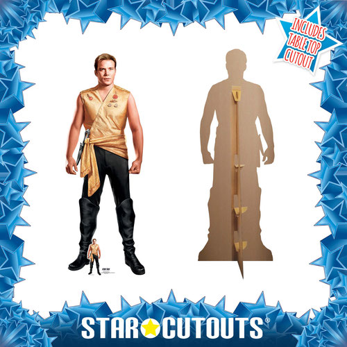 Mirror Universe Captain Kirk Star Trek William Shatner Lifesize Cardboard Cutout 176cm Product Gallery Image