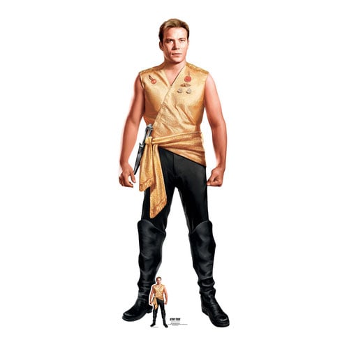 Mirror Universe Captain Kirk Star Trek William Shatner Lifesize Cardboard Cutout 176cm
