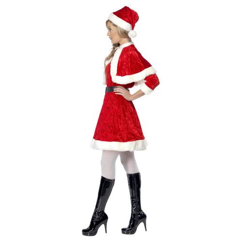 Miss Santa Christmas Fancy Dress Costume Ladies Small - UK 8-10 Product Gallery Image
