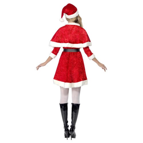 Miss Santa Christmas Fancy Dress Costume Ladies Small - UK 8-10 Product Gallery Image