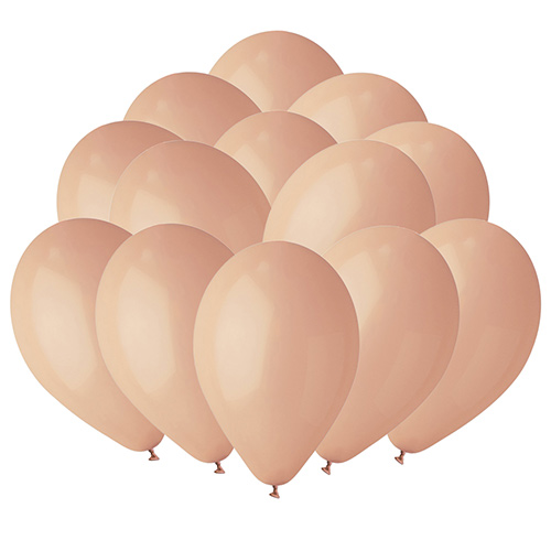 Misty Rose Latex Balloons 23cm / 9 in - Pack of 50 Bundle Product Image