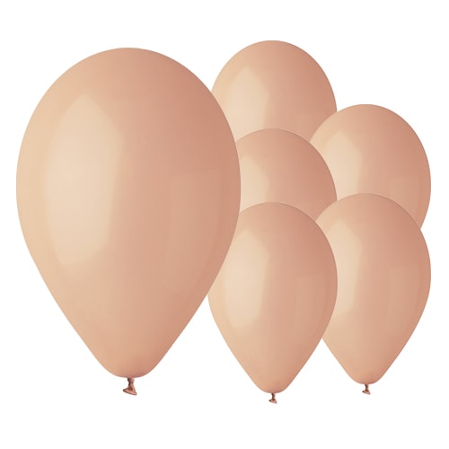 Misty Rose Pink Bio Latex Balloons 33cm / 13 in - Pack of 50