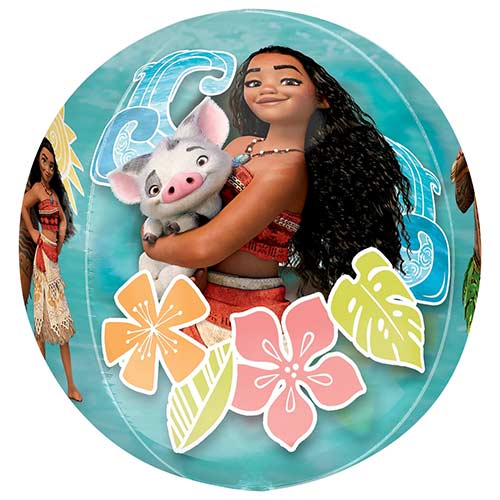 Moana Disney Orbz Foil Helium Balloon 38cm / 15 in Product Gallery Image