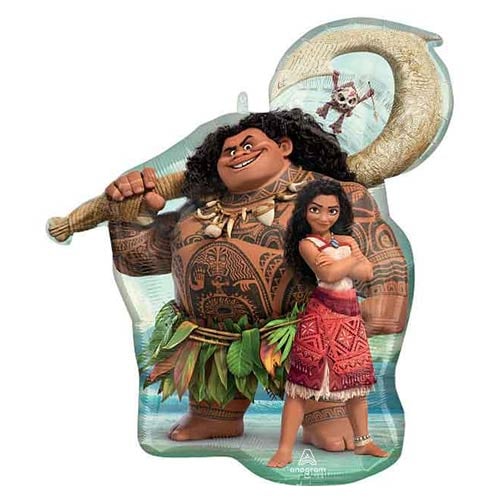 Moana Disney Shaped Helium Foil Balloon 66cm / 26 in