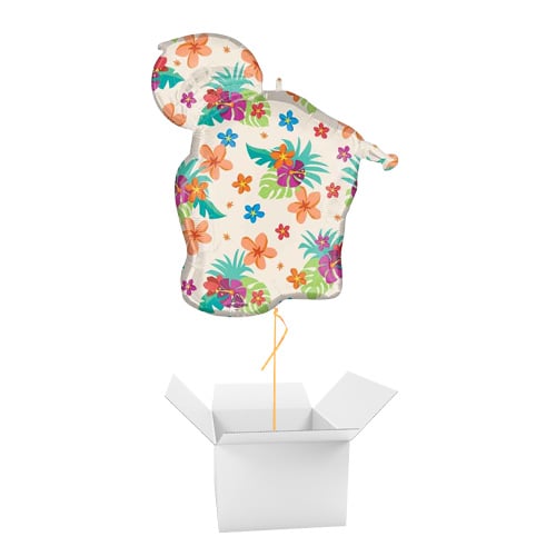Moana Disney Shaped Helium Foil Balloon - Inflated Balloon in a Box Product Gallery Image