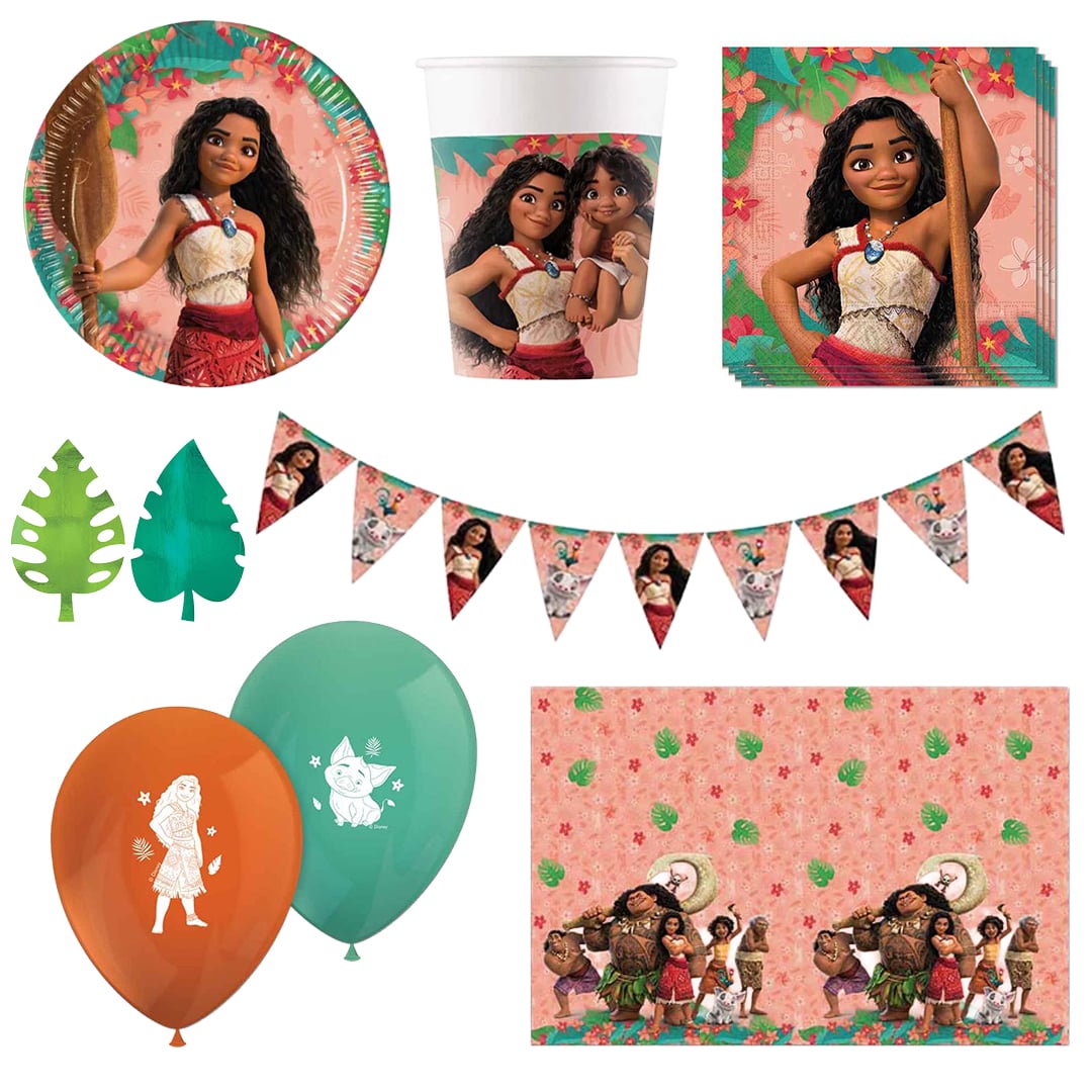 Moana II 8 Person Deluxe Party Pack