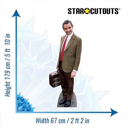Mr Bean Lifesize Cardboard Cutout - 179cm Product Gallery Image