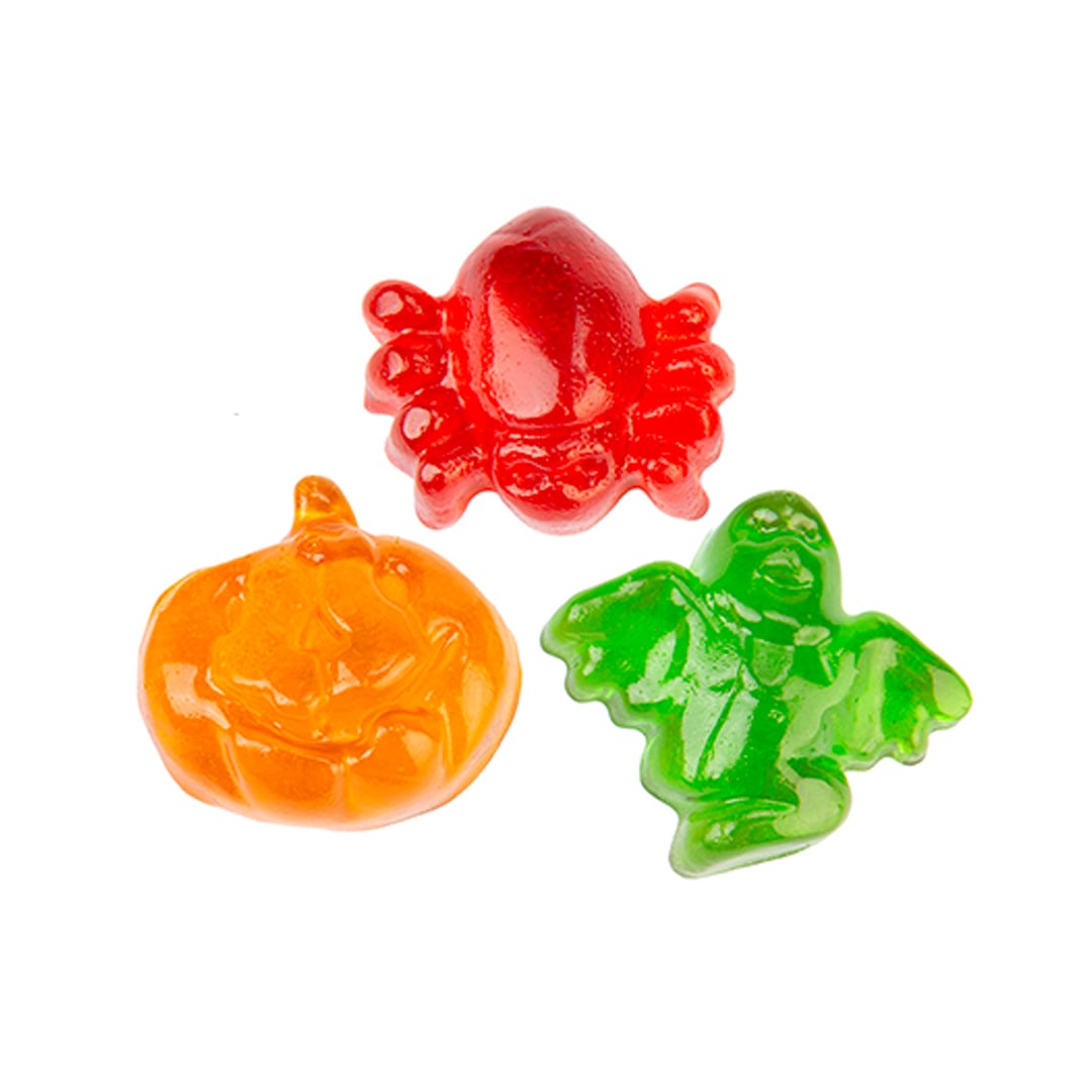 Mr Candy Gummy Halloween Fruit Flavour Sweets Bag 60g