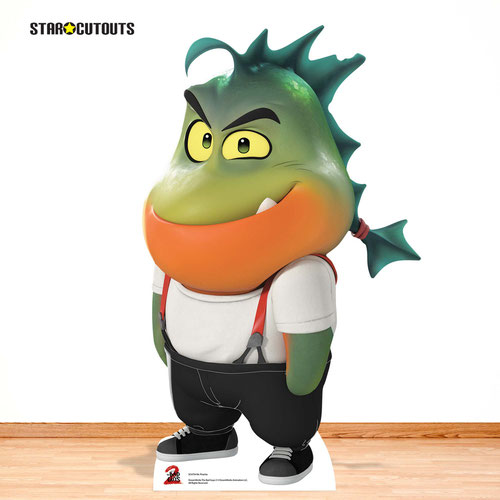 Mr. Piranha The Bad Guys 2 Star Mini Cardboard Cutout 83cm Product Gallery Image