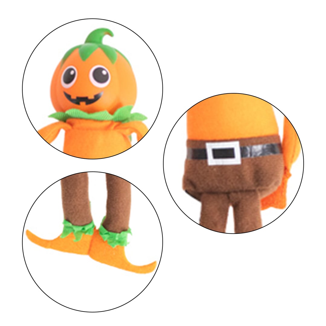 Mr Pumpkin Boo Crew Halloween Doll with Long Legs 30cm View 5