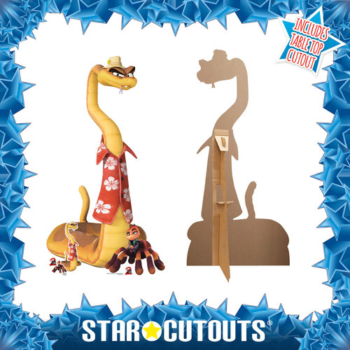 Mr. Snake and Ms. Tarantula The Bad Guys 2 Lifesize Cardboard Cutout 135cm Product Gallery Image