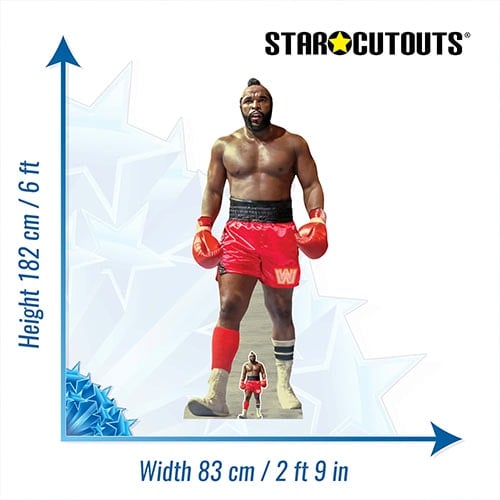 Mr T WWE Lifesize Cardboard Cutout 182cm Product Gallery Image