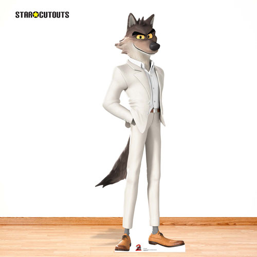 Mr. Wolf The Bad Guys 2 Lifesize Cardboard Cutout 188cm Product Gallery Image