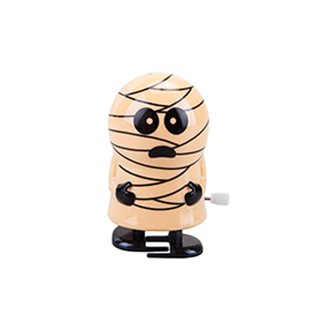 Mummy Wind Up Walking Halloween Figure Animated Toy 6cm