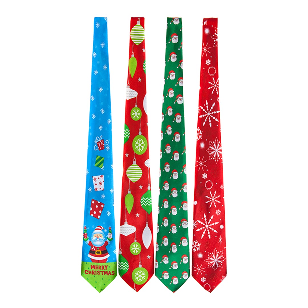 Musical Christmas Tie One Size Fancy Dress Accessory