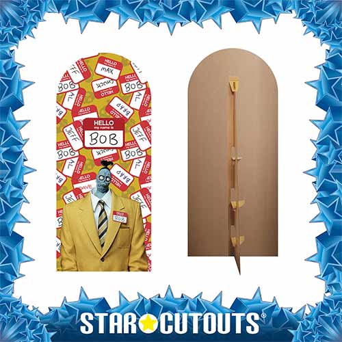 Name Is Bob (Shrinker) Beetlejuice Beetlejuice Single Backdrop Cardboard Cutout 185cm Product Gallery Image