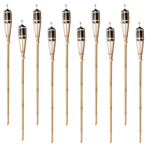 Natural Bamboo Torch 90cm - Pack of 10 Product Gallery Image