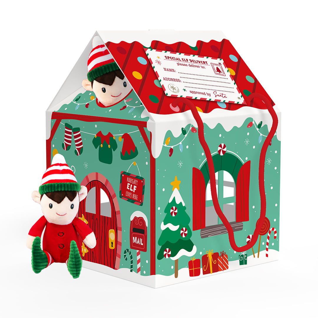 Naughty Christmas Elf Arrival House