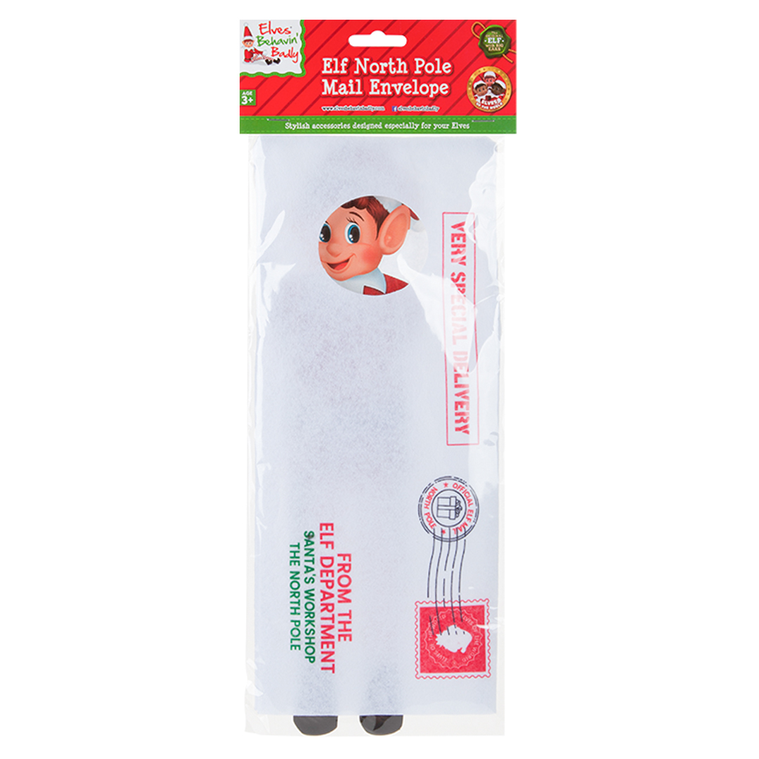 Naughty Christmas Elf Arrival Special Delivery Envelope Outfit View 2