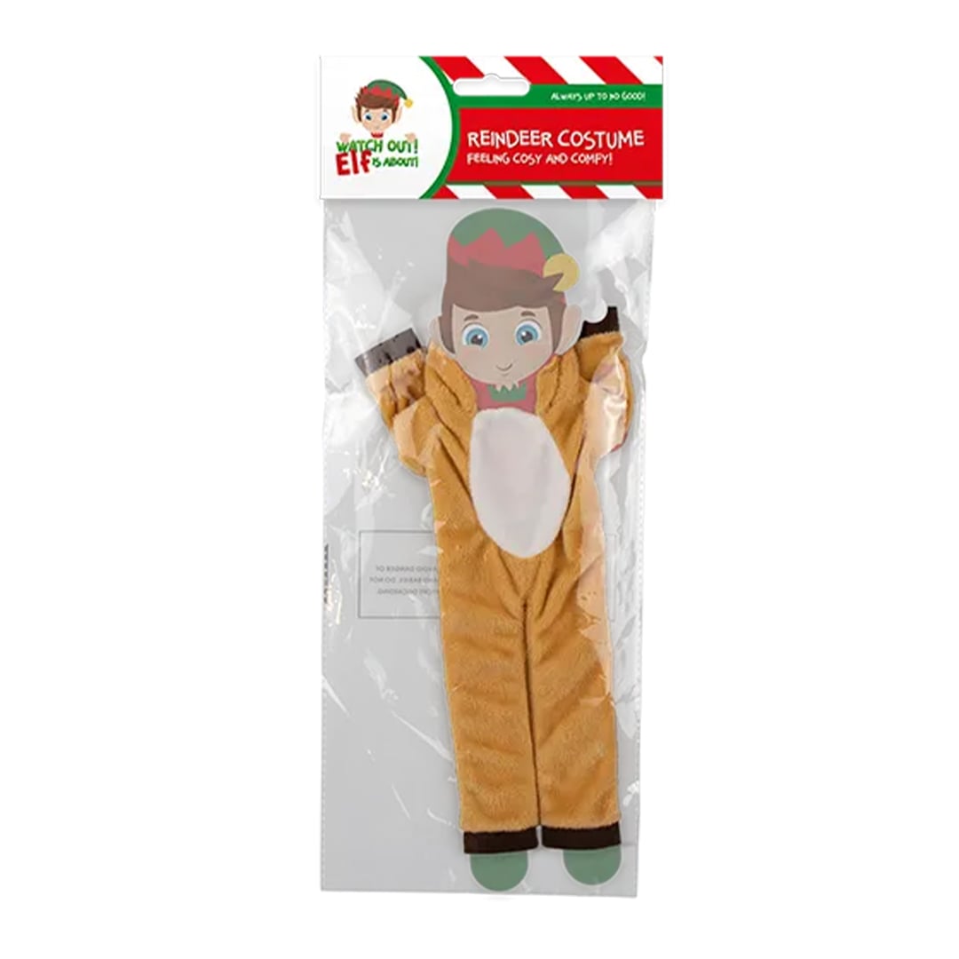 Naughty Christmas Elf Reindeer Dress Up Doll Outfit