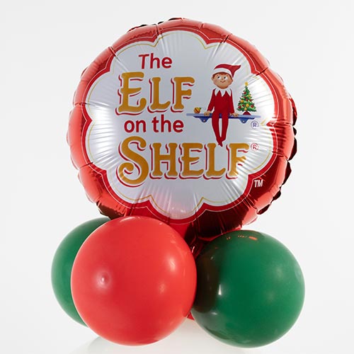 Naughty Elf Arrival Special Delivery Christmas Stuffed Balloon - Inflated Balloon In A Box Product Gallery Image