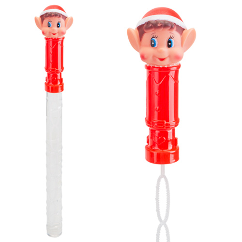 Naughty Elf Christmas Bubble Wand Product Image