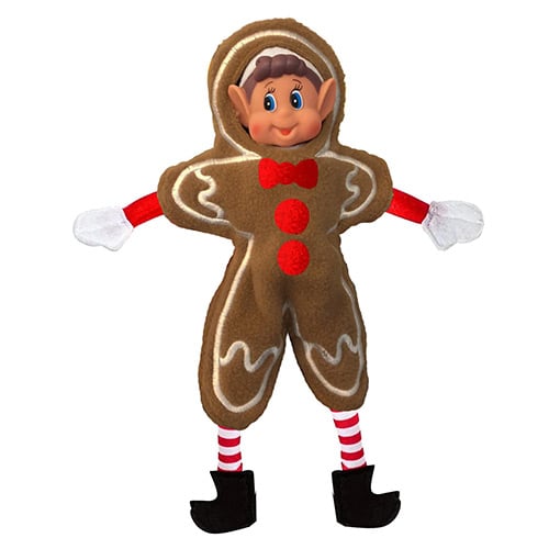 Naughty Christmas Elf Gingerbread Man Dress Up Outfit