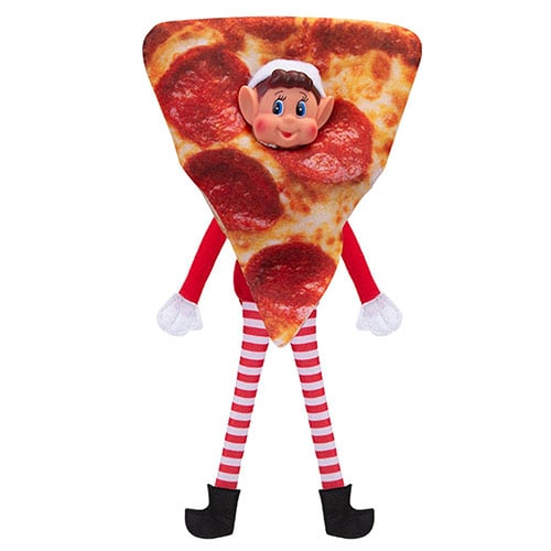 Naughty Christmas Elf Pizza Dress Up Outfit