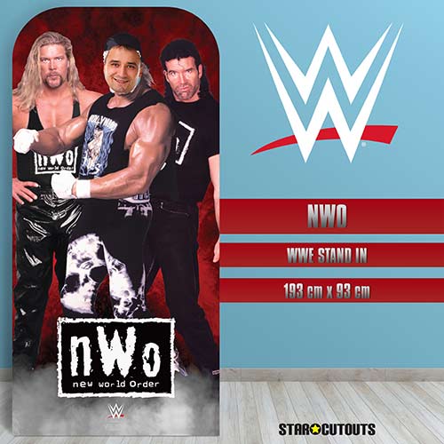 New World Order WWE Stand In Cardboard Cutout 193cm Product Gallery Image
