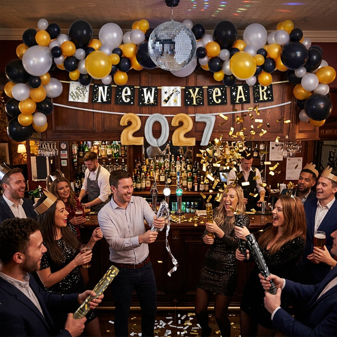 New Year's Eve Countdown Restaurant & Pub Decorating Kit