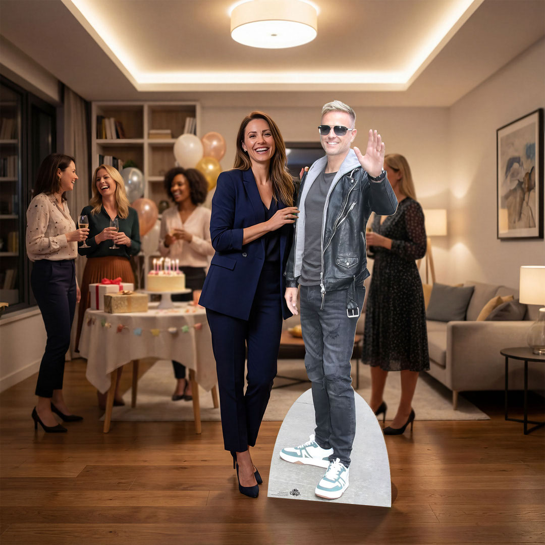 Nicky Byrne Lifesize Cardboard Cutout 177cm Product Gallery Image