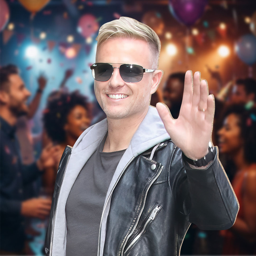 Nicky Byrne Lifesize Cardboard Cutout 177cm Product Gallery Image