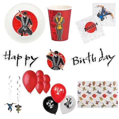 Ninja 16 Person Deluxe Party Pack