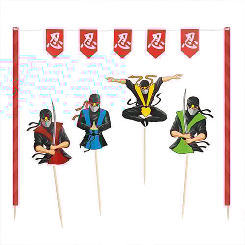 Ninja Cake Decoration Kit
