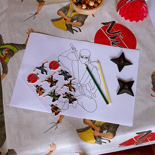 Ninja Paper Tablecover 1.8m x 1.2m Product Gallery Image