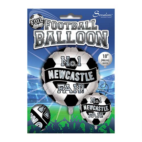 No. 1 Newcastle Fan Football Round Foil Helium Balloon 46cm / 18 in Product Gallery Image